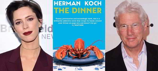 Rebecca Hall e Richard Gere no elenco do drama 'The Dinner'