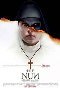 Poster do filme de terror The Nun: A Freira Maldita