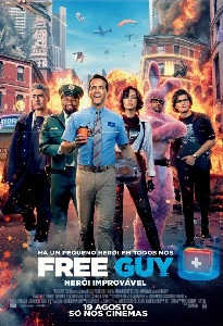 Poster do filme Free Guy: Herói Improvável