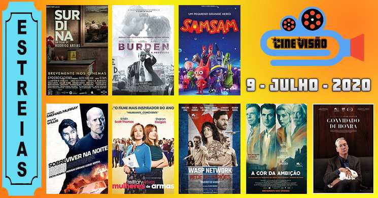 Estreias de filmes nos cinemas portugueses: 9 de julho de 2020