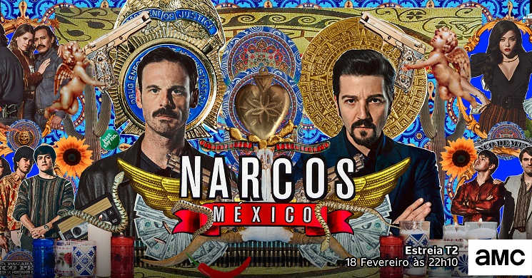 AMC Portugal estreia «nova temporada de Narcos: México