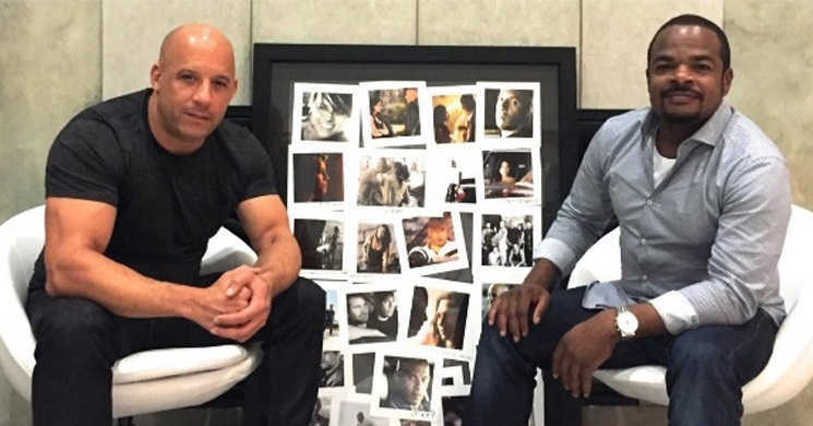 F. Gary Gray e Vin Diesel juntos no filme Muscle