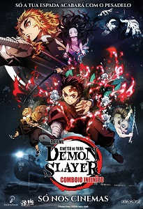 Poster de Demon Slayer -Kimetsu No Yaiba- O Filme: Comboio Infinito