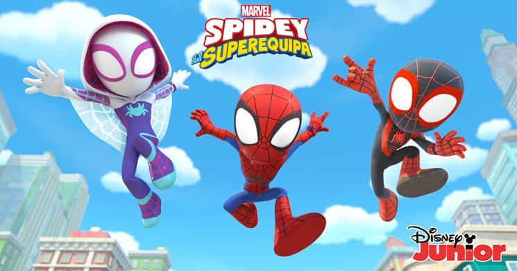 Disney Junior estreia Spidey e a sua Superequipa