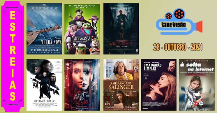 Conheça os 8 filmes que pode ver nos cinemas a partir de 28 de outubro