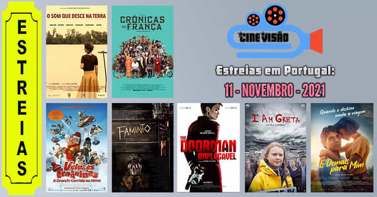 Estreias nos cinemas portugueses: 11 de novembro de 2021