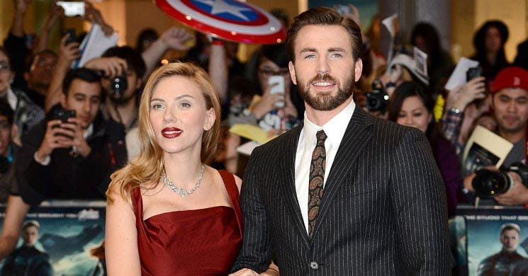 Scarlett Johansson e Chris Evans vão liderar o elenco do filme 