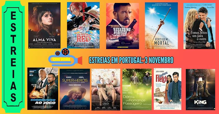 Estreias da semana. 11 novos filmes para ver nos cinemas portugueses