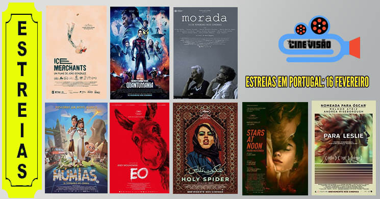 Estreias da Semana: Oito novos filmes para ver nos cinemas portugueses