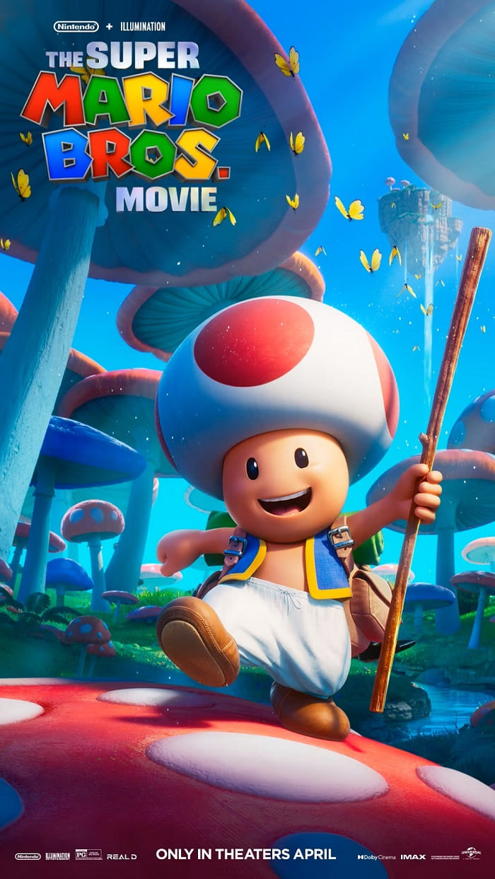 Toad em Super Mario Bros Filme