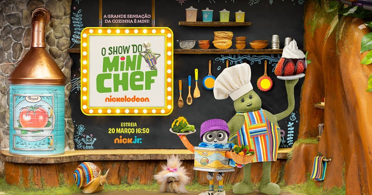Nick Jr. estreia a nova série animada de culinária 