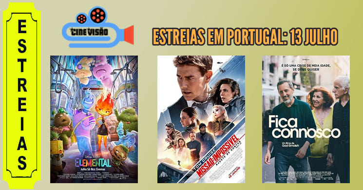 Cinemas portugueses estreiam esta semana apenas três novos filmes