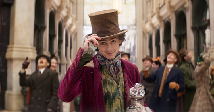 Timothée Chalamet é Willy Wonka no primeiro trailer legendado de  