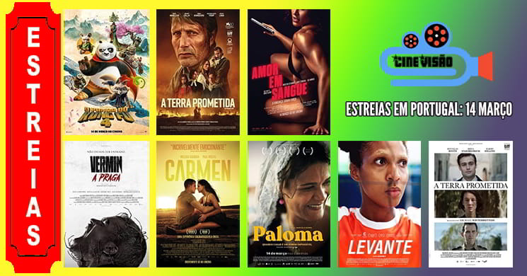 Estreias da semana: 8 novos filmes vão entrar em cartaz nos cinemas portugueses
