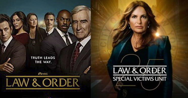 NBC renovou “Law & Order” e “Law & Order: SVU” para novas temporadas